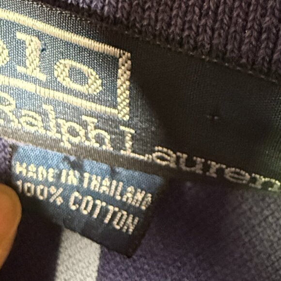 Polo Ralph Lauren Men's Striped Nautical Polo Distressed, 2XLT - Picture 3 of 9